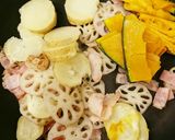 準備はレンジで★ホクッ！カリッ！味噌炒め作り方5写真