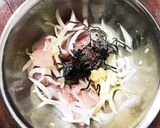 まぐろとアボカドの和風カルパッチョ作り方1写真