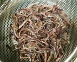きくらげのつくだ煮風♪作り方1写真
