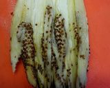 簡単な茄子大葉チーズ挟み焼き作り方4写真