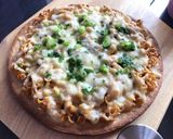 まな板いらず☆簡単！絶品辛ラーメンピザ♪作り方5写真