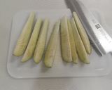茹で茄子＊ネギ胡麻だれ作り方1写真