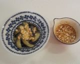 茹で茄子＊ネギ胡麻だれ作り方5写真