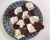 チョコホイップのウェーブトースト作り方3写真