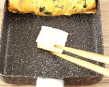 わかめ入りあさりのだし巻きたまご作り方10写真