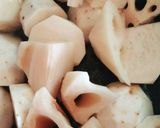 下茹でなし！簡単♪里芋と豚バラ肉の煮物作り方5写真