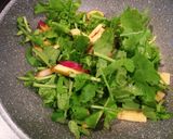 さつまいもと大根の葉の甘辛醤油炒め作り方6写真