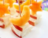 林檎とカマンベールチーズと柿のピンチョス作り方7写真