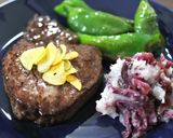 京風ステーキ 大根おろしの生しば漬和え作り方8写真