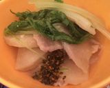 梨料理その1~梨の常夜鍋作り方3写真