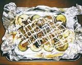 ズッキーニとサバ味噌煮缶のマヨネーズ焼き作り方4写真