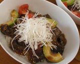 お得な血合い肉で『POKE丼』作り方4写真