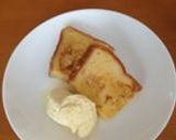 簡単　フレンチトースト☆プリンみたい作り方6写真