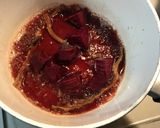 ビーツと里芋の煮物作り方4写真