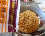 最速のエリンギ入りのチキンラーメン作り方7写真