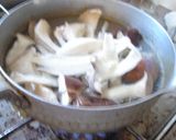 最速のエリンギ入りのチキンラーメン作り方6写真