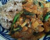鯖の味噌煮缶と冷凍トマトで１人前カレー♪作り方11写真