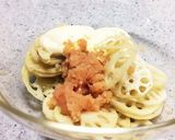 蓮根サラダ明太子バージョン♪作り方5写真