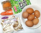 具沢山卵焼き♪簡単フライパンで作り方1写真