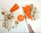 具沢山卵焼き♪簡単フライパンで作り方2写真
