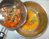 具沢山卵焼き♪簡単フライパンで作り方6写真