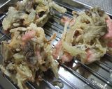 お弁当に♪彩りかわいいソーセージかき揚げ作り方5写真
