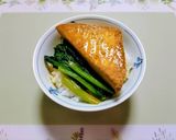 節約今日の夕飯!小松菜厚揚和カレー煮主菜作り方6写真