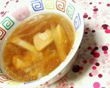 ✿伝統の❀鶏肉と大根・里芋✿純和風汁作り方4写真