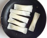 春巻の皮で チーズスティック作り方3写真
