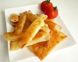 春巻の皮で チーズスティック作り方4写真