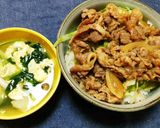簡単　しょうが焼き丼作り方5写真