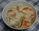 松茸ご飯♬作り方8写真