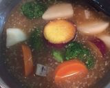 たらと根菜の甘酒あん作り方5写真