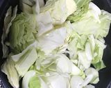 豚こまキャベツ厚揚げのオイスター炒め☆作り方2写真