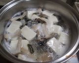 ホンシメジと豆腐のお吸い物作り方4写真