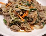 超〜簡単、美味しいプルコギ 韓国家庭料理作り方6写真
