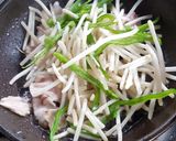 豚バラ肉ともやし・ピーマン炒め作り方4写真