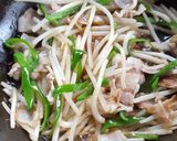 豚バラ肉ともやし・ピーマン炒め作り方5写真
