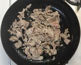 豚肉のケチャップポン酢とレタスのサラダ作り方2写真