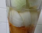 野菜に絡む柿と玉葱のドロドロドレッシング作り方1写真