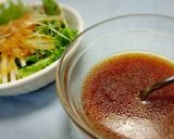 野菜に絡む柿と玉葱のドロドロドレッシング作り方3写真