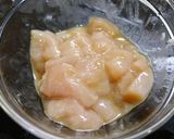 簡単！むね肉と舞茸のトリュフソテー作り方1写真