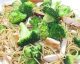 サラダチキンとブロッコリーのスパゲティー作り方8写真