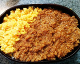 簡単　とりそぼろ丼作り方4写真