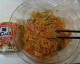 麺弁当②★中華麺ナポリタン★レンジで簡単作り方3写真