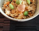人参とウインナーの炊き込み御飯作り方6写真