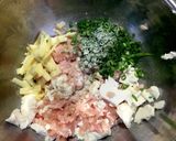 【糖質制限】鳥つくねバーガー作り方1写真