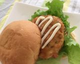 【糖質制限】鳥つくねバーガー作り方6写真