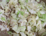 材料2つだけ！ きゃべつの挽き肉炒め作り方4写真