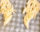 ハロウィンに！オバケの油揚げチーズ焼き作り方3写真